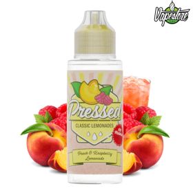 Pressed Classic Lemonades - Peach & Raspberry Lemonade 100ml Shortfill