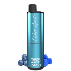 IVG 2400 Disposable Vape - Professor Blue 20mg