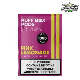 Jac Vapour Puff Box Ersatz Pods - Pink Lemonade 20mg
