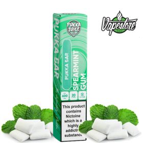 Pukka Bar 600 - Spearmint Gum 2%