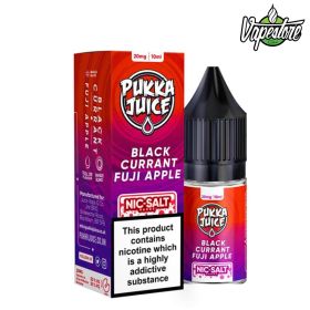 Pukka Juice - Blackcurrant Fuji Apple 10ml Nic Salt-20 mg Salt/ Soldes