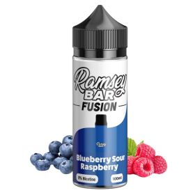 Ramsey Bar Fusion - Blueberry Sour Raspberry 100ml Shortfill