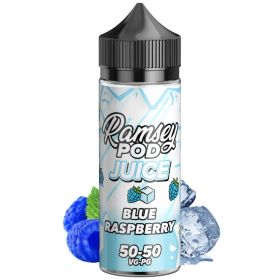 Ramsey Pod Juice - Blue Raspberry Ice 100ml Shortfill