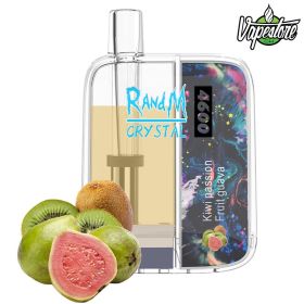 RandM Crystal 4600 - Kiwi Passionsfruit Guava 20mg