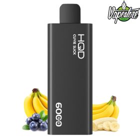 HQD Cuvie Slick 6000 - Blueberry Banana 20mg