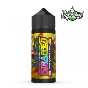 Strapped Candy Powered - Super Rainbow Candy 100ML (Shortfill)