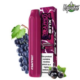 Strapped Stix 600 - Grape Blackcurrant