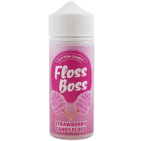 Cotton Candy Floss Boss - Strawberry Candy Floss Shortfill