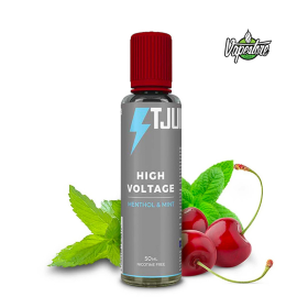 T Juice High Voltage - Menthol & Menthe 50ml Shortfill