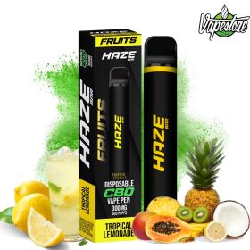 Haze Bar 600 CBD Einweg  - Tropical Lemonade 300mg