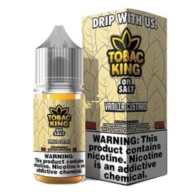 Tobac King - Salt Liquid - Vanilla Custard - 10ml