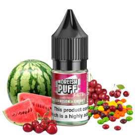 Moreish Puff - salt Candy drops Watermelon & Cherry 10ml