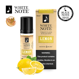 White Note - Lemon Tobacco 60ml-0 mg/ Déstockage