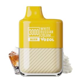 VOZOL ALIEN 3000 - White Russian Cream 20mg