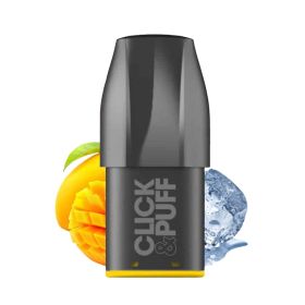 X-Bar Click & Puff Pods pré-remplis - Ice Mango.