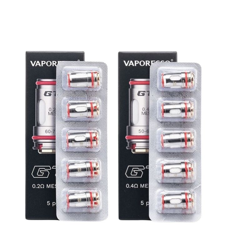 Vaporesso GTi Coil 5er Pack – Verdampferköpfe 0,2 Ohm Für ITank 2, Armour Max, Target & GEN Series | Für Intensiven Geschmack & Große Dampfwolken