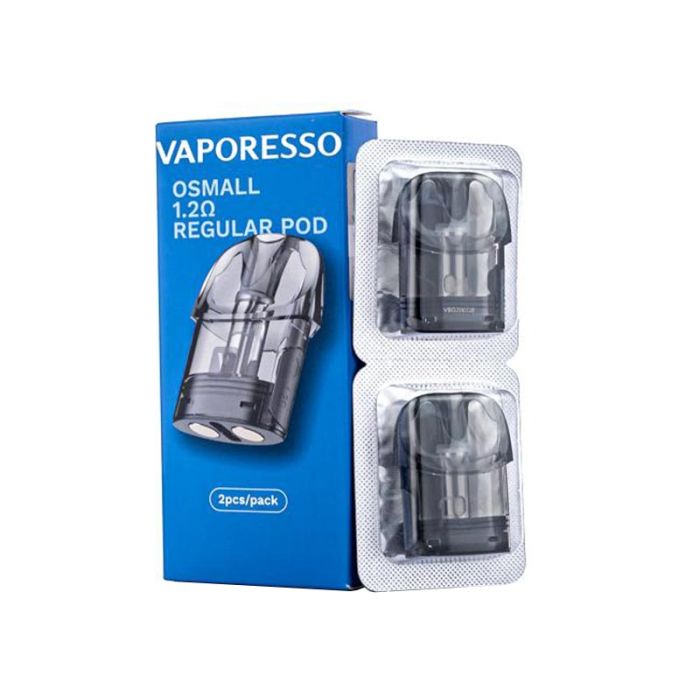 Vaporesso OSMALL Ersatz-Pods – 2er Pack, 2ml Fassungsvermögen, 1,2 Ohm – Für Besten Geschmack