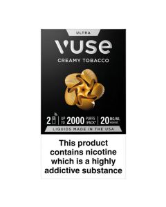 Product Image VUSE Ultra Pods 2000 Puffs - Creamy Tobacco 20 mg | 2er Pack