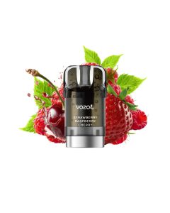 Product Image Vozol Sleek Pod - Strawberry Raspberry Cherry - 20 mg | 2 Stk.