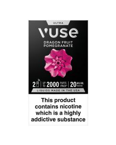 Product Image VUSE Ultra Pods 2000 Puffs - Dragon Fruit Pomegranate 20 mg | 2er Pack