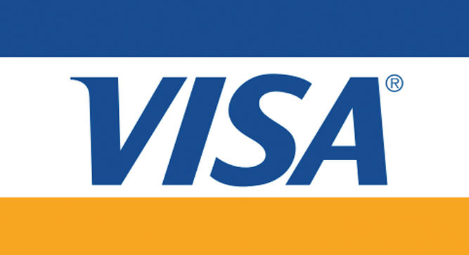 Convenient payment with Visa